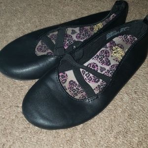 Black flats size 12